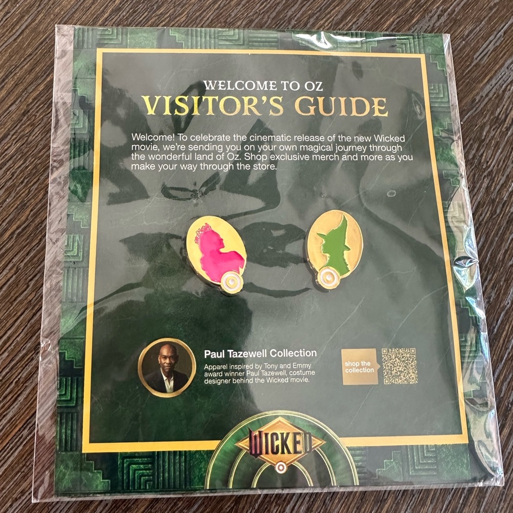 🩷💚 Wicked X Target Limited Edition Pins Exclusive New in Package